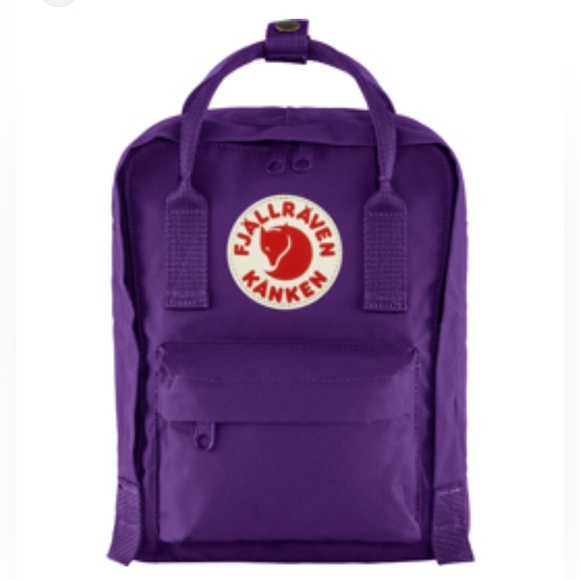 Fjallraven Kanken Mini Purple Backpack - Picture 1 of 16